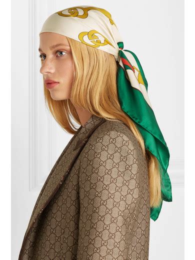 gucci cape scarfs|Gucci head scarf price.